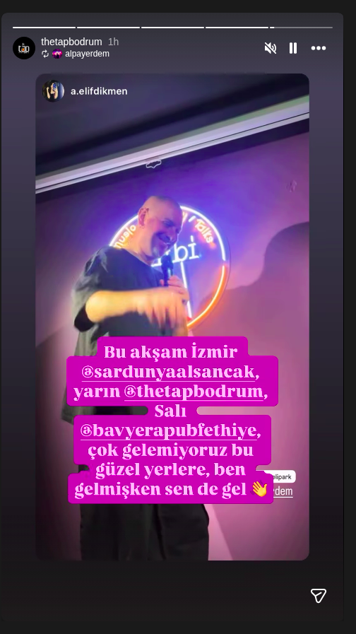 Alpay Erdem — Yeni Gösteri Etkinlik afişi