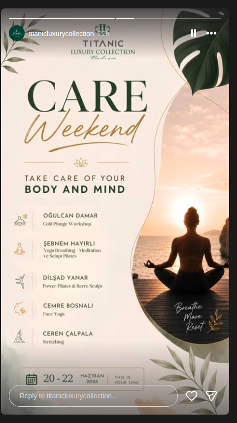 Care Weekend — Oğulcan Damar