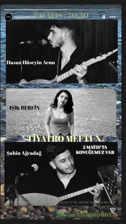 Hasan Hüseyin Acun Etkinlik afişi