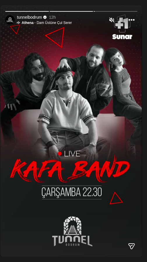 Kafa Band Etkinlik afişi