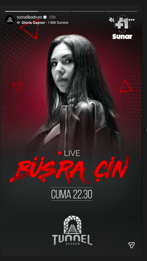 Büşra Çin – Live Etkinlik afişi