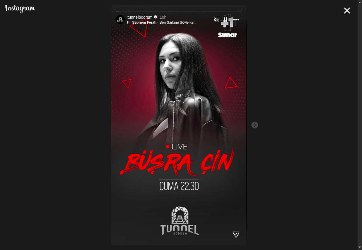 Büşra Çin — Canlı Performans Etkinlik afişi