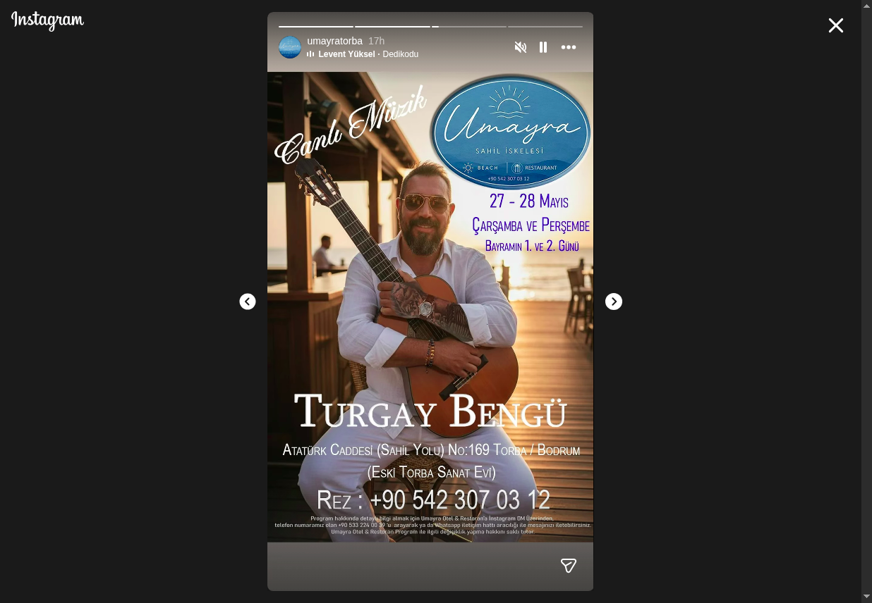 Turgay Bengü Etkinlik afişi