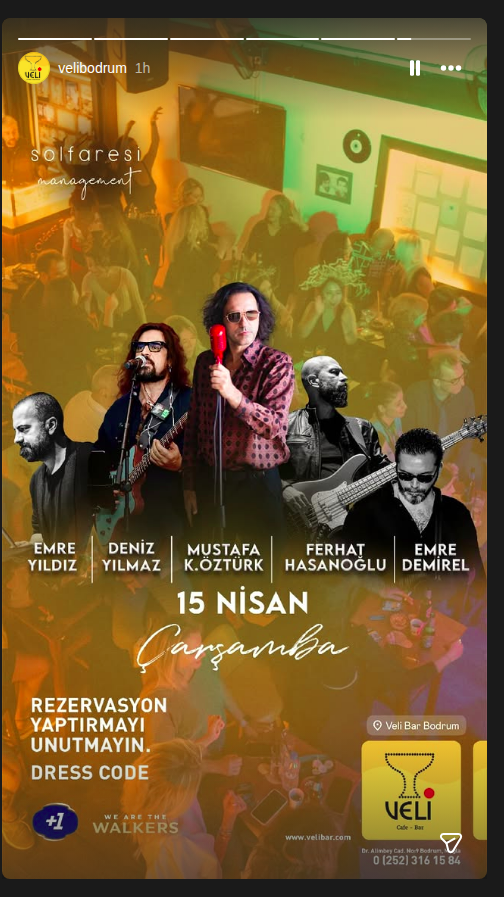 Emre Yıldız Konzert Event-Poster
