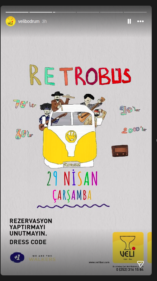 RE TROBLS - Retrobus Etkinlik afişi