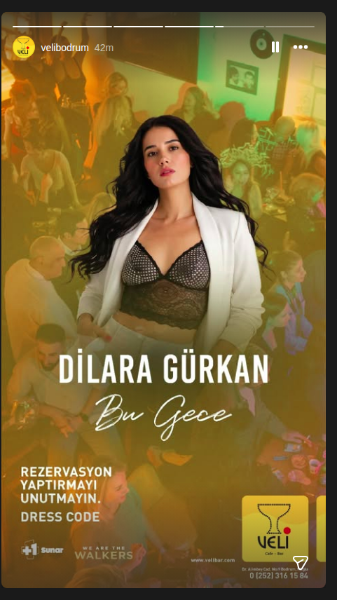Dilara Gürkan - Bu Gece Etkinlik afişi