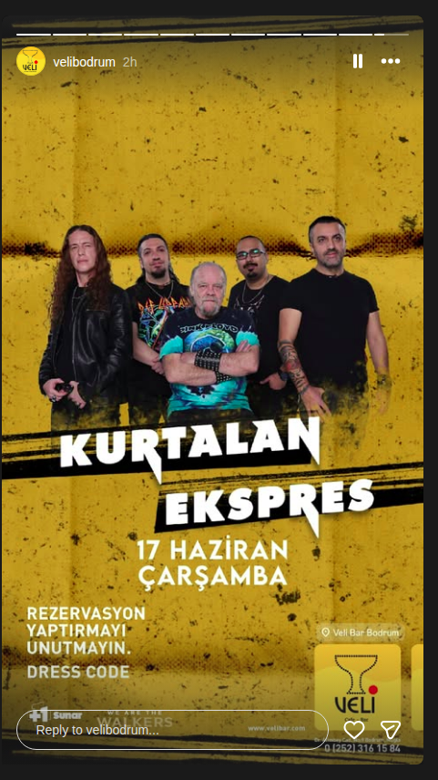 Kurtalan Ekspres Etkinlik afişi