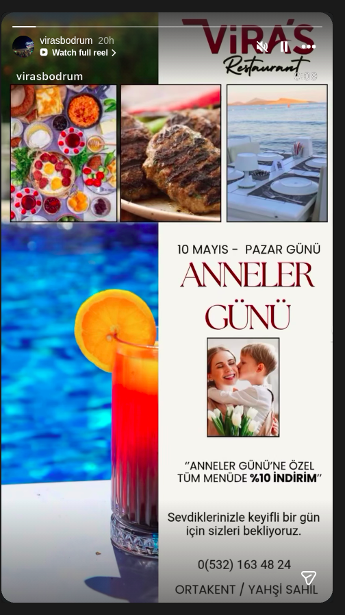 Anneler Günü Özel Menüsü Etkinlik afişi