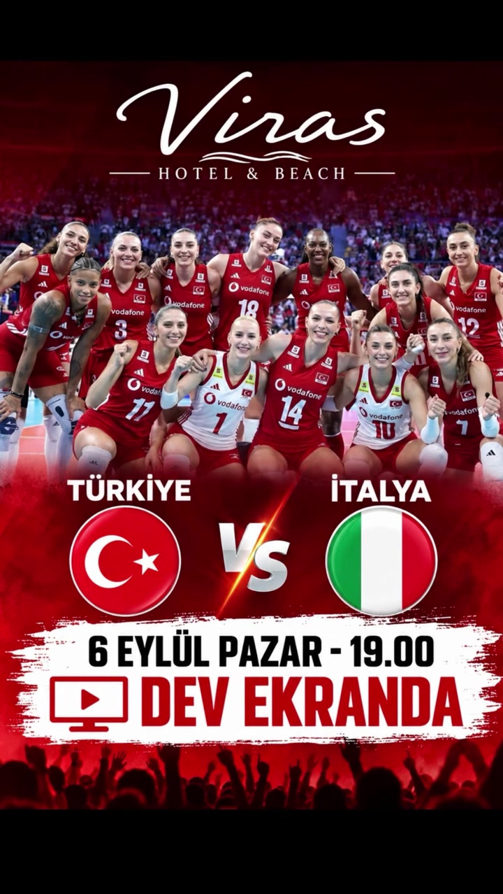Türkiye vs İtalya (Dev Ekranda)