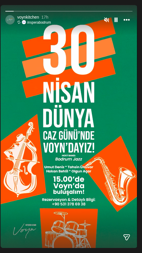 Tahsin Ünüvar – Jazz Jam Session Etkinlik afişi