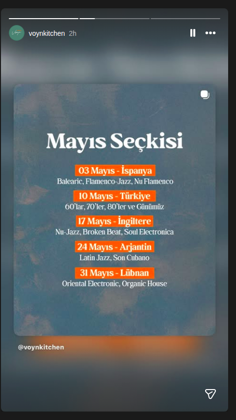 Lübnan Gecesi — Voyn Mayıs Seçkisi Etkinlik afişi