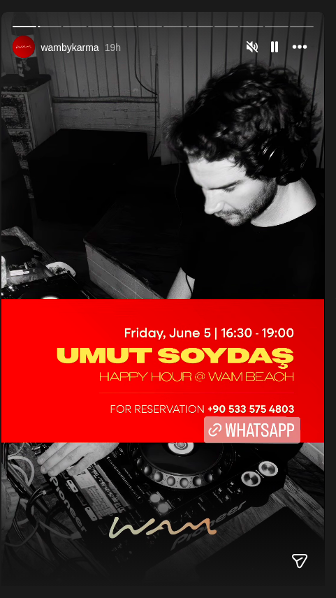 Umut Soydaş – Happy Hour Etkinlik afişi