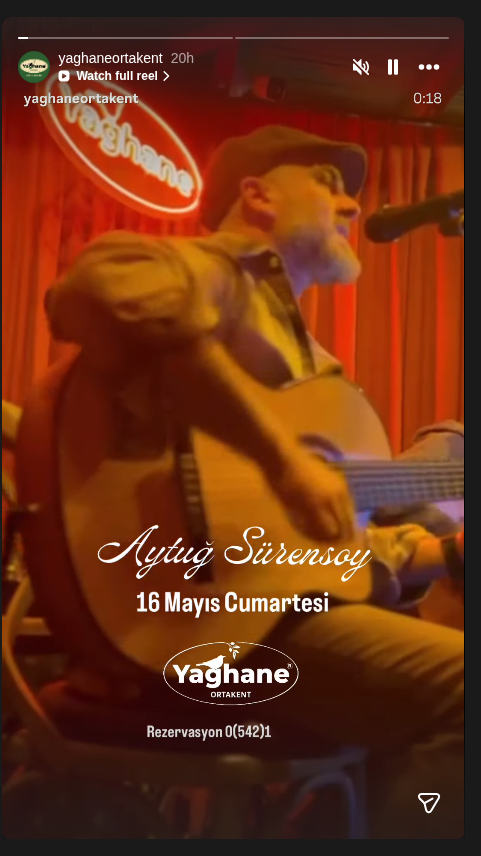 Gözde Saraç - Aytuğ Sürensoy Etkinlik afişi