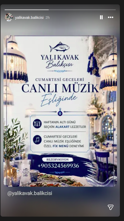 Cumartesi Geceleri - Canlı Müzik Etkinlik afişi
