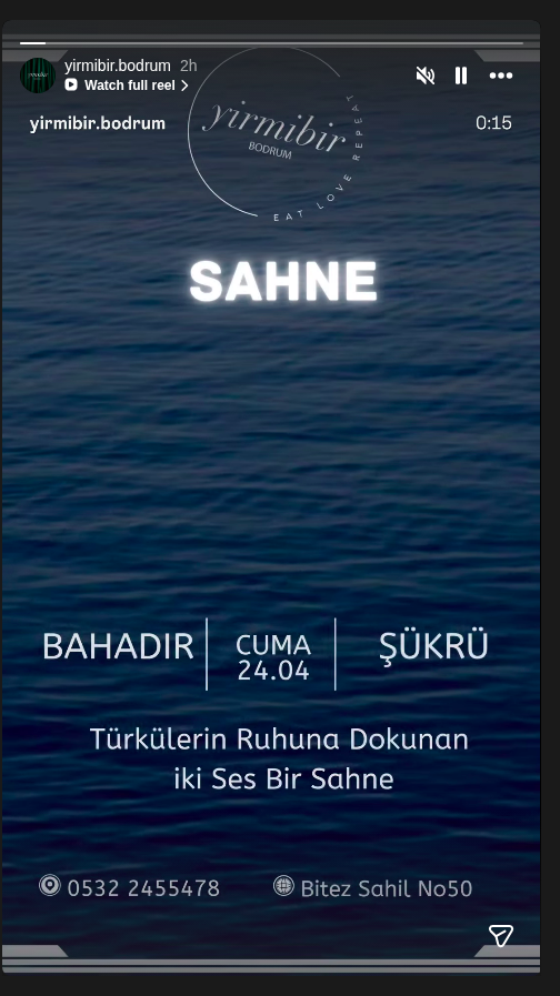 Bahadır & Şükrü — İki Ses Bir Sahne Etkinlik afişi