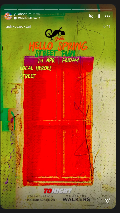 Hello Spring Street Fun Etkinlik afişi