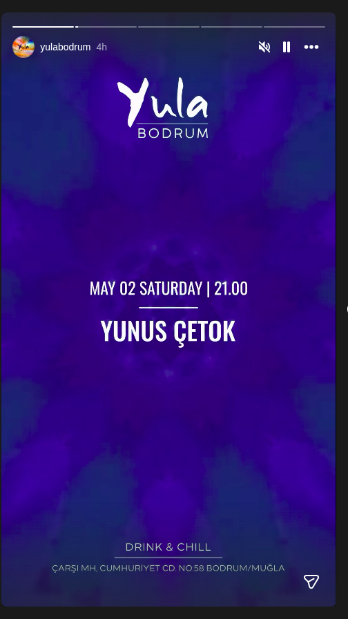 Yunus Çetok Etkinlik afişi