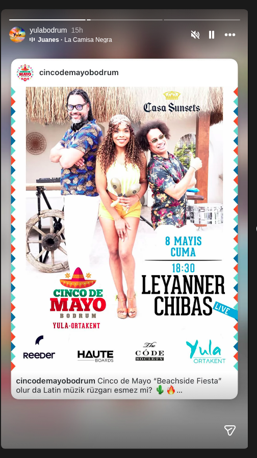 Leyanner — Cinco de Mayo Fiesta Etkinlik afişi