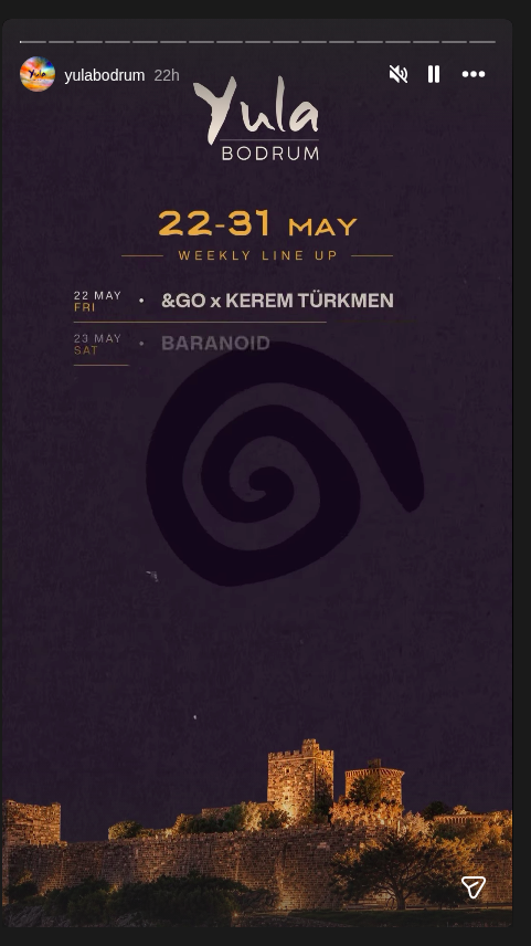 Kerem Türkmen — Weekly Line Up Etkinlik afişi