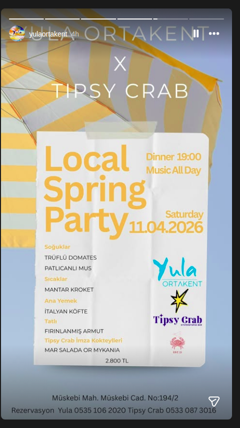 Local Spring Party Etkinlik afişi