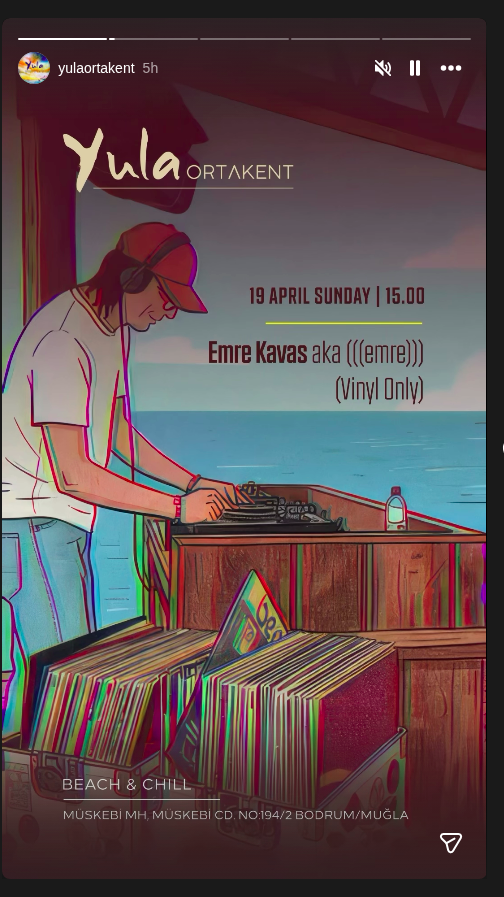 Emre Kavas (Vinyl Only) Etkinlik afişi