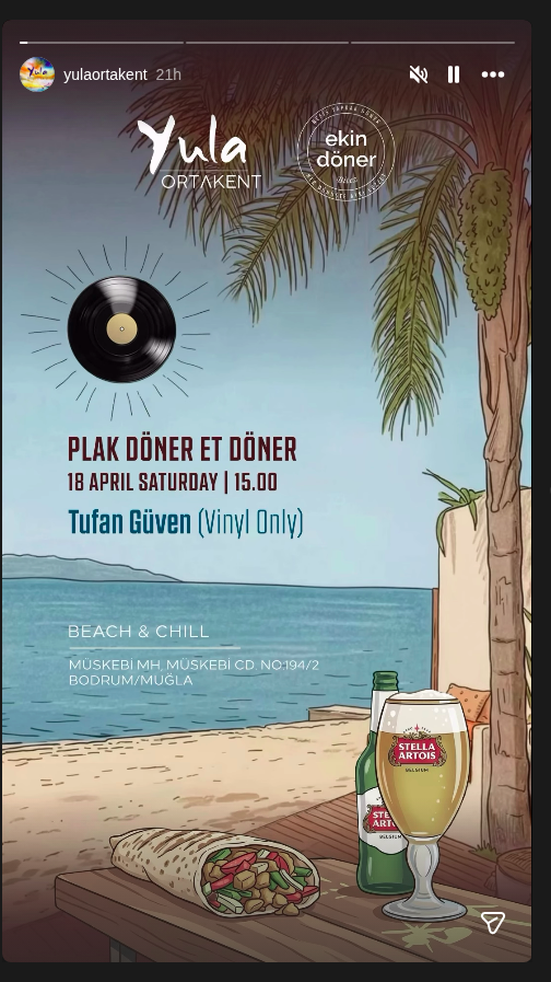 Tufan Güven - Plak Döner Et Döner Etkinlik afişi