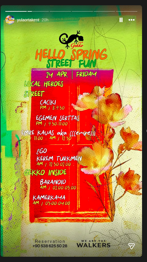 Emre Kaukas Set Etkinlik afişi