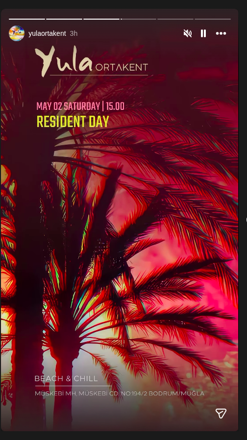 MOS — Resident Day Etkinlik afişi