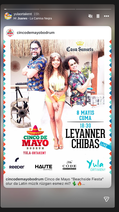 Leyanner — Cinco de Mayo Fiesta Etkinlik afişi