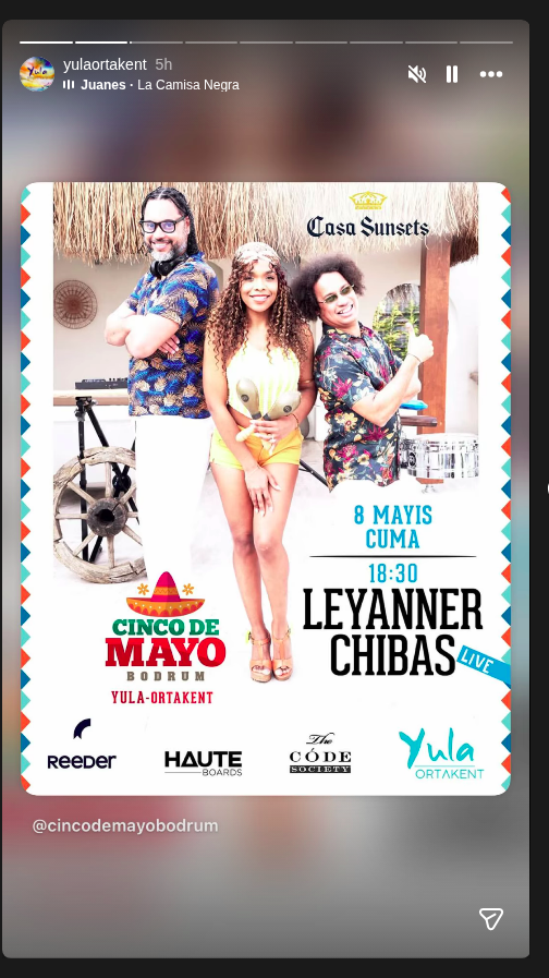 Leyanner — Cinco de Mayo Fiesta Etkinlik afişi