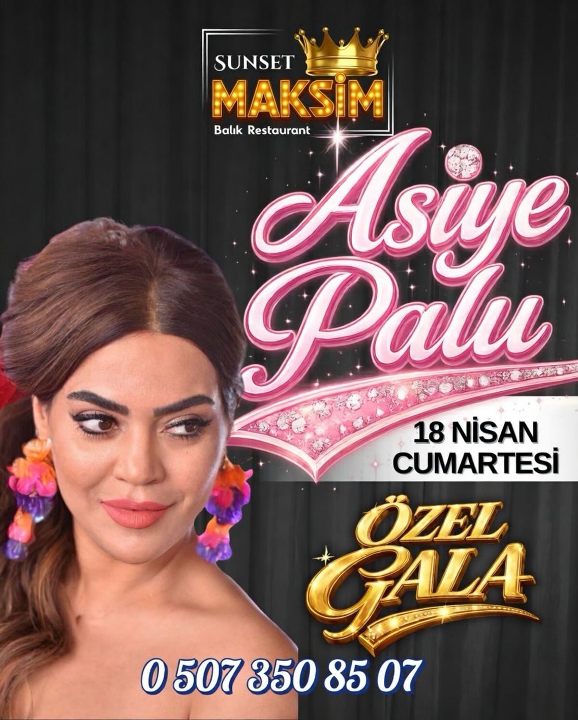 Asiye Palu - Özel Gala Etkinlik afişi