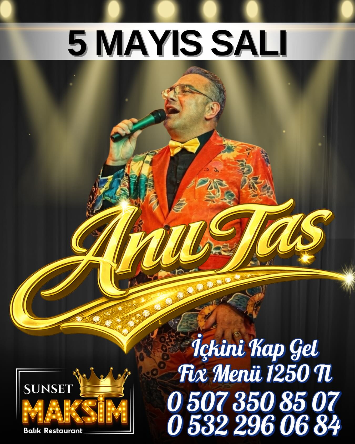 Anıl Taş – Canlı Müzik Etkinlik afişi