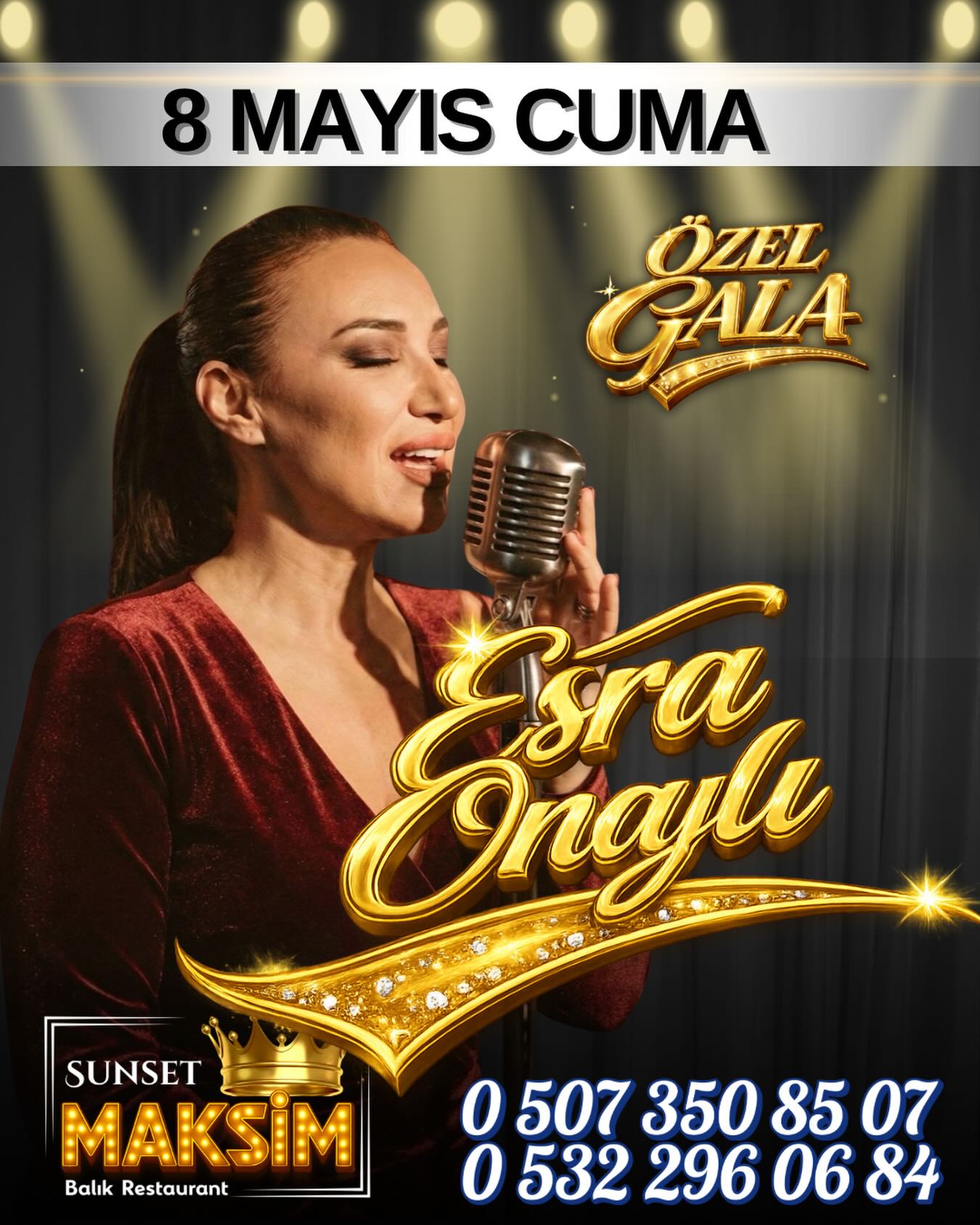 Esra Onaylı – Özel Gala Etkinlik afişi