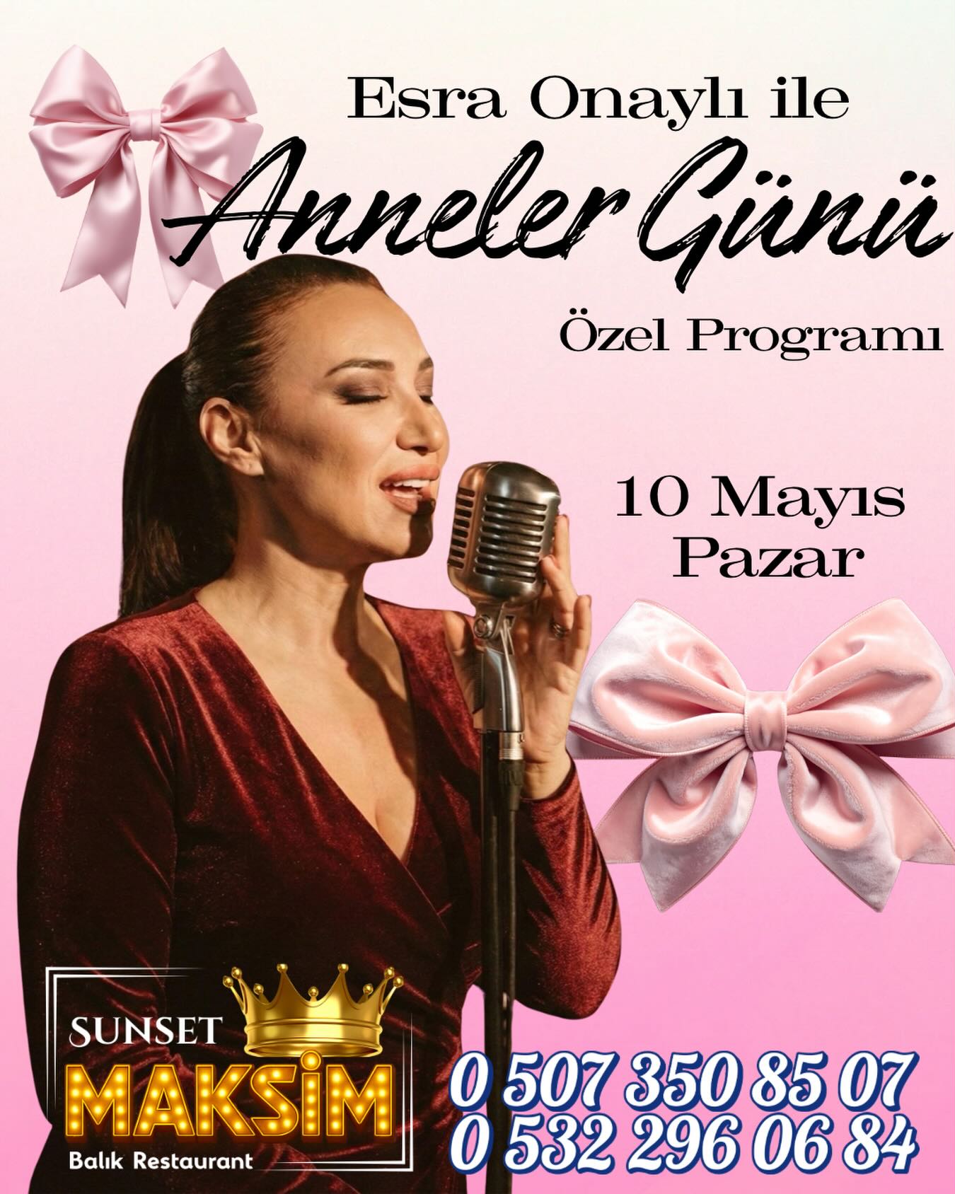 Esra Onaylı — Anneler Günü Özel Program Etkinlik afişi