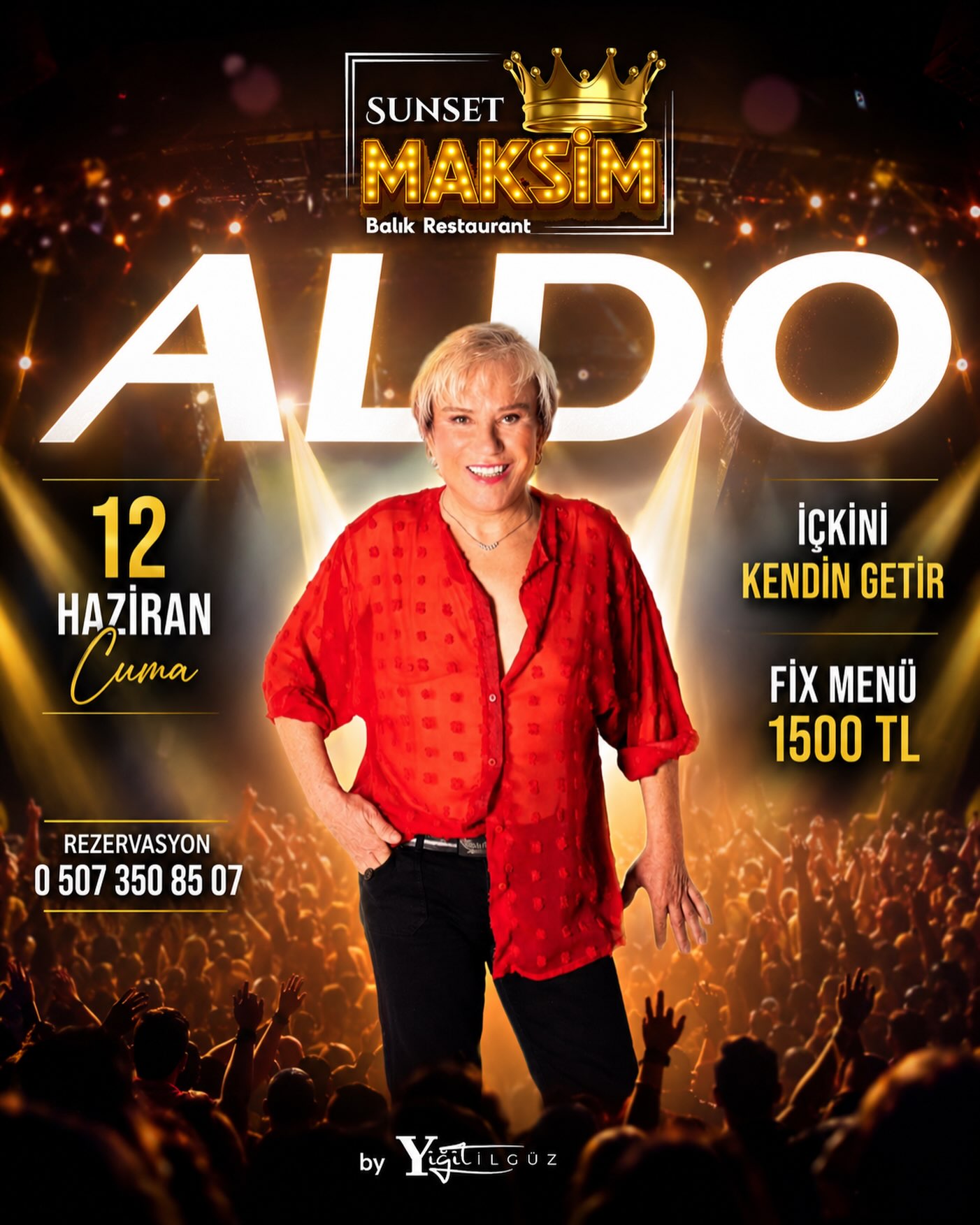 Aldo Konseri Etkinlik afişi