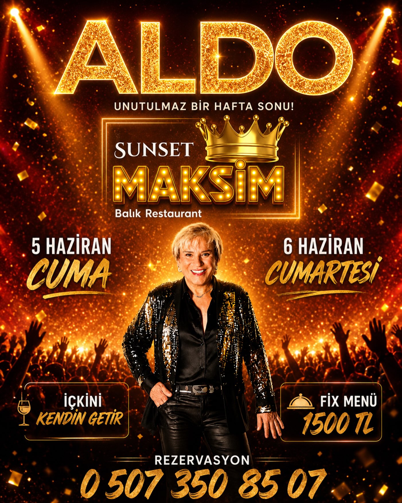 Aldo - Canlı Performans Etkinlik afişi