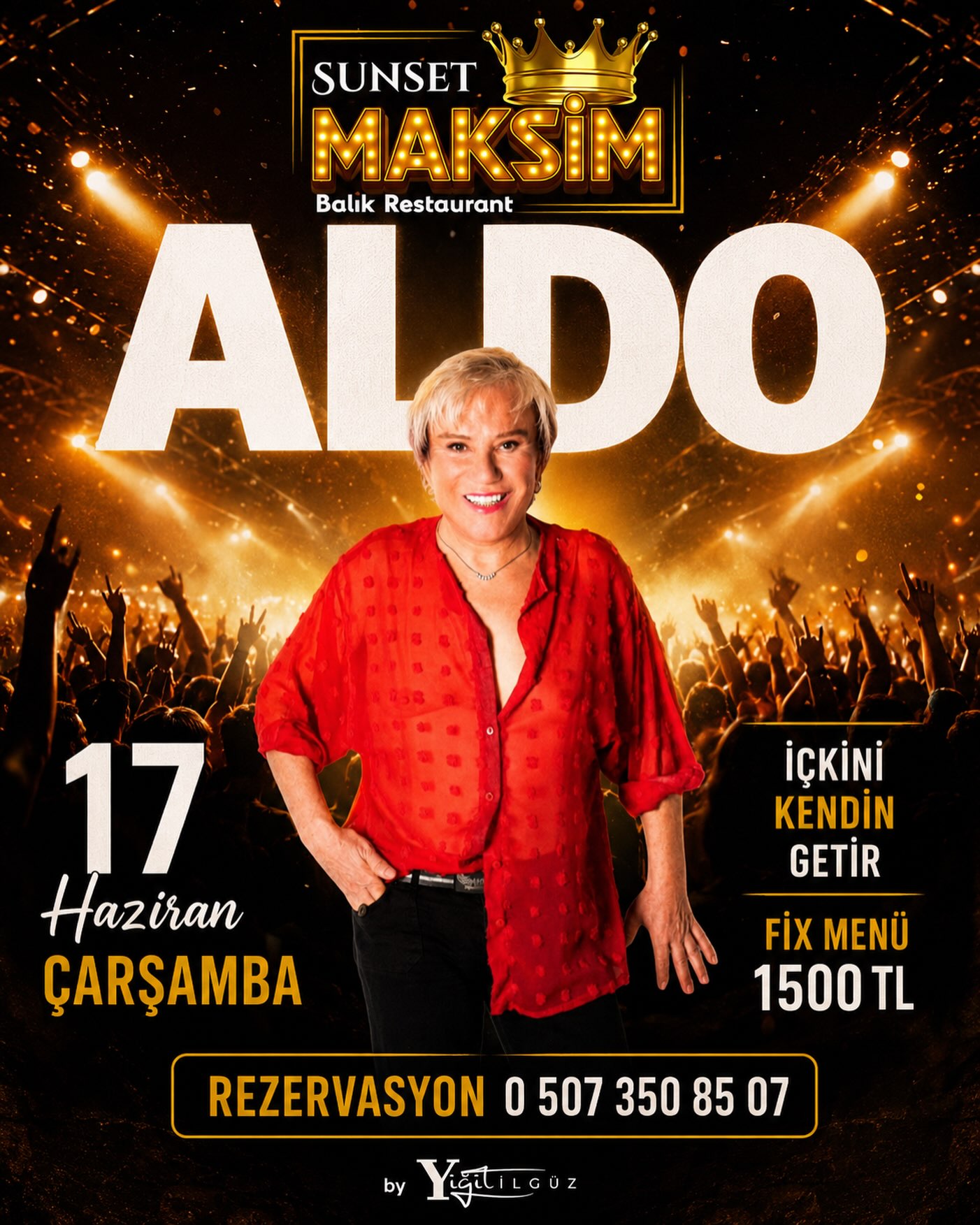 Aldo Canlı Performans Etkinlik afişi