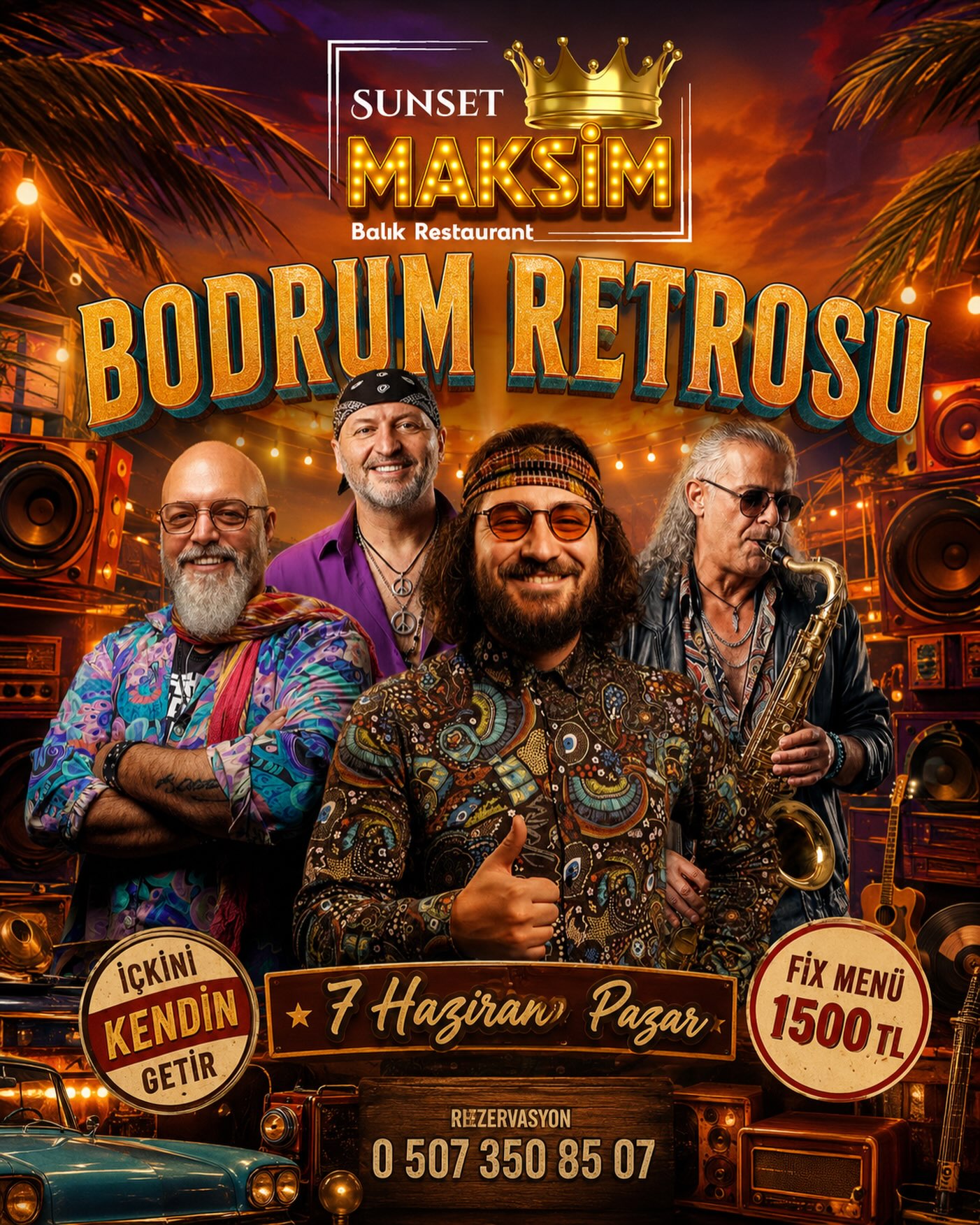 Yigit Bilalilguz — Bodrum Retrosu Etkinlik afişi
