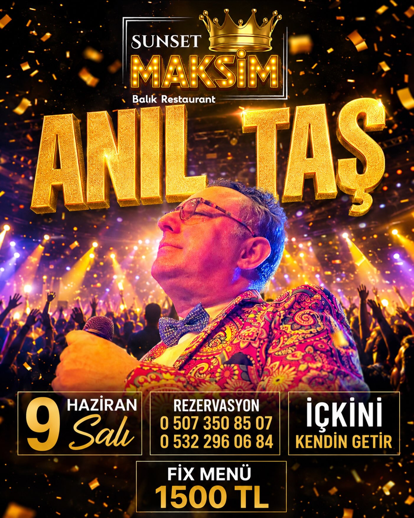 Anıl Taş Konseri Etkinlik afişi