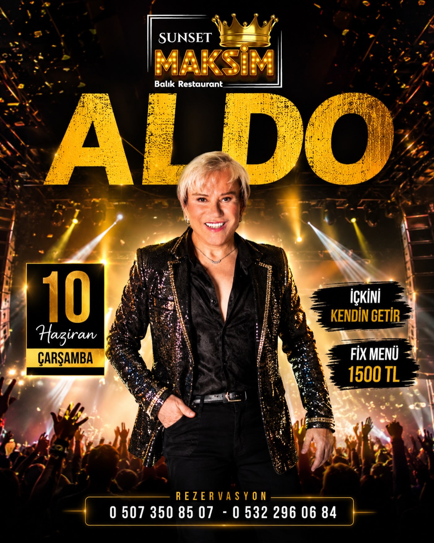 Aldo — Canlı Performans Etkinlik afişi