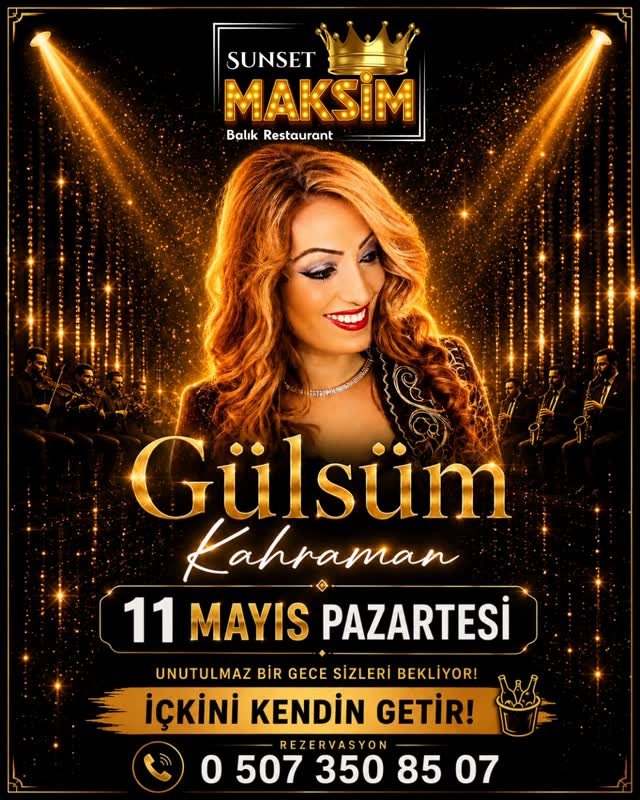 Gülsüm Kahraman Konseri Etkinlik afişi