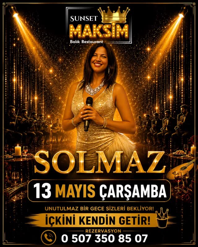 Solmaz Ezgi Konseri Etkinlik afişi