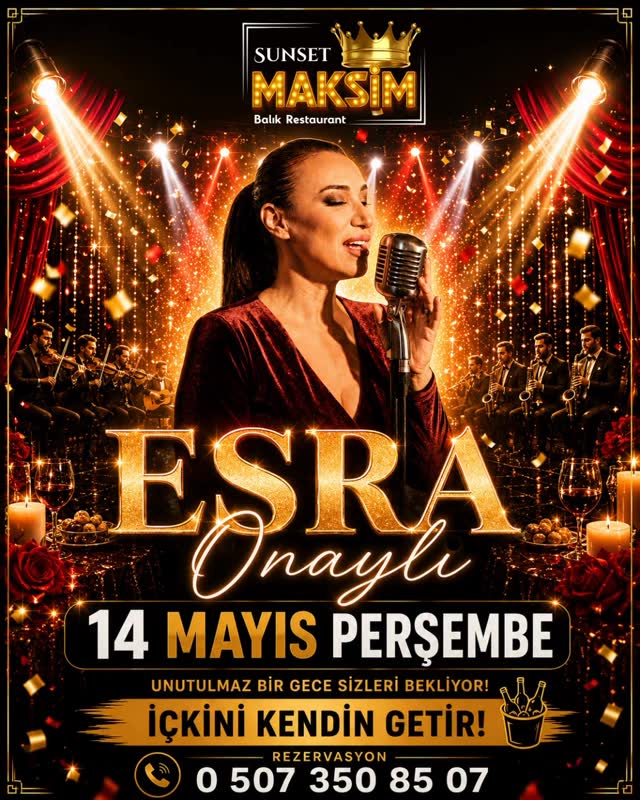 Esra Onaylı – Canlı Müzik Etkinlik afişi