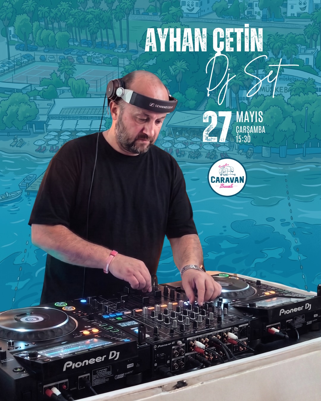Ayhan Çetin DJ Set Etkinlik afişi