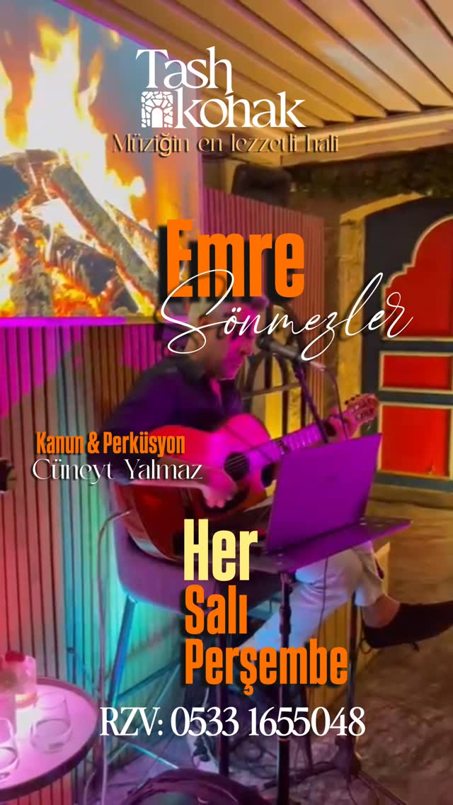 Emre Sönmezler Canlı Performans Etkinlik afişi
