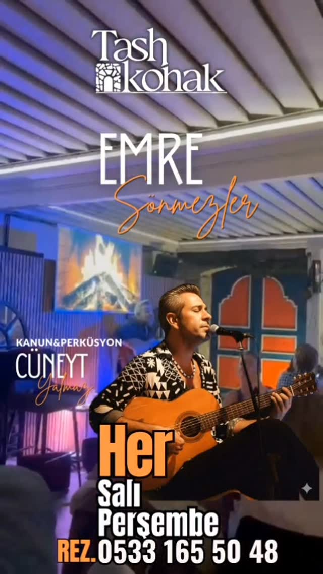 Emre Sönmezler - Canlı Konser Etkinlik afişi