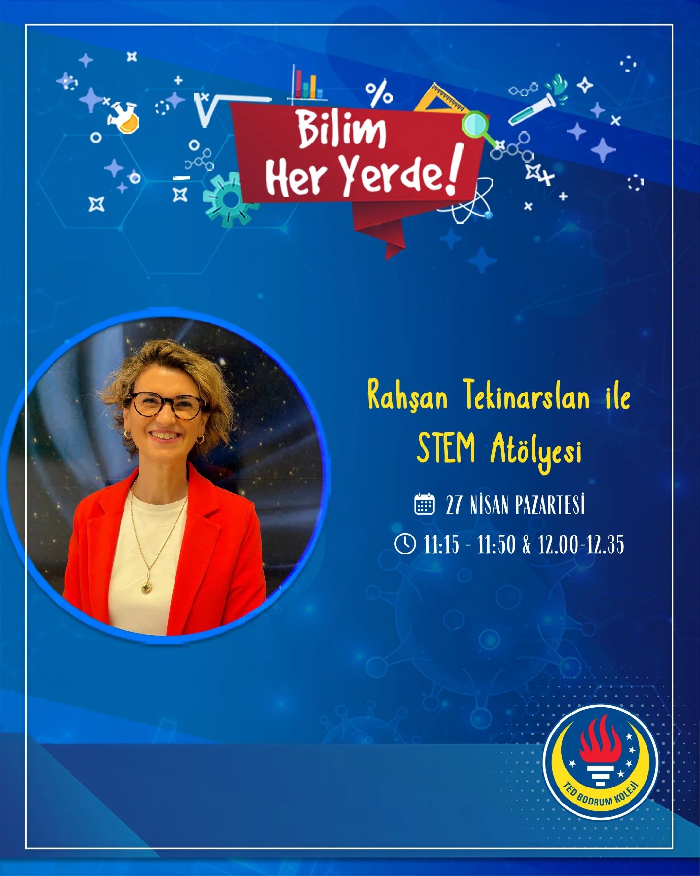 Rahşan Tekinarslan — Geleceği Tasarlamak Etkinlik afişi