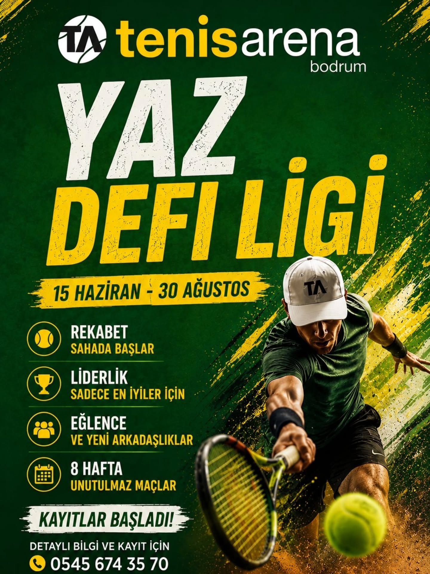 Yaz Defiliği (Tennis League) Etkinlik afişi