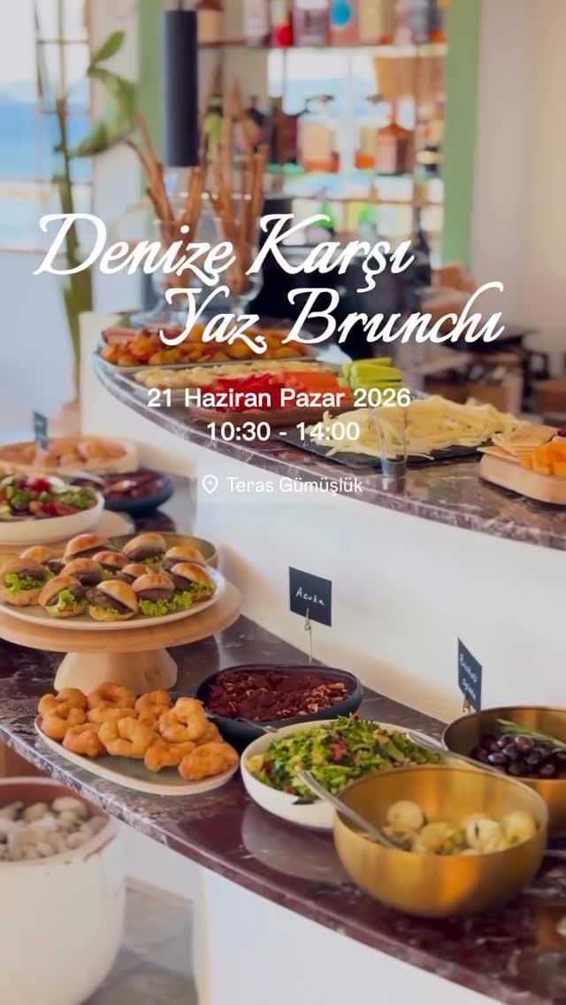 Denize Karşı Yaz Brunchı