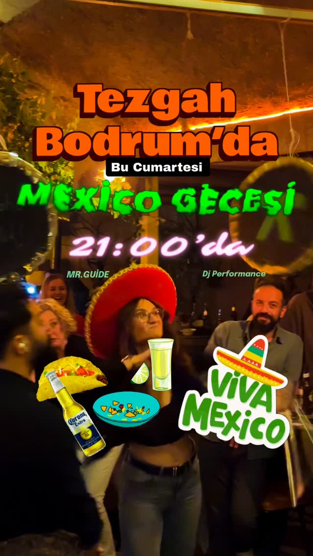 Mexico Gecesi — Mr. Guide Etkinlik afişi